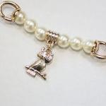 Декор.элемент жемчуг с совой