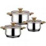 Кастрюли 3шт.