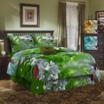 Комплект постельного белья бязь 3D / Волшебный сад