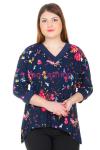 Блуза БР Jullia Темно-синий