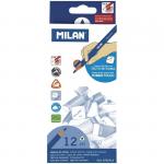 Карандаши 235 12 цв., Rubber Touch, трехгран., заточен., картон. уп., европодвес, 0722712