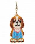 "Брелок. Бобик с косточкой"  набор для бисероплетения