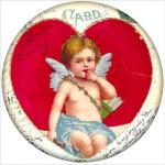 "Амурчик" (рис. на канве 30х30)