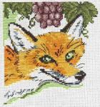 "Klart" набор для вышивания 4-050   "Лиса и виноград"