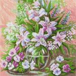"Букет лилий" Набор для вышивания крестом