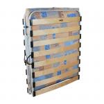 Кровать раскладная "Марфа-3" увеличенная на ламелях с мягким матрасом