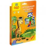 Аппликация-картина из пайеток Мульти-Пульти Жираф и коала, AP_15219
