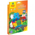 Набор для рисования пластилином Мульти-Пульти Мы едем, едем, едем, картон, европодвес, ПК_15268