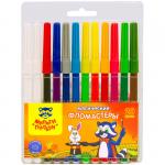 Фломастеры меняющие цвет Мульти-Пульти Енот в Стране Чудес, 10 + 2 цв., 12 шт., блистер, WP_14747