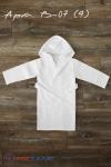 Детский вафельный халат с капюшоном  В-07 (9)