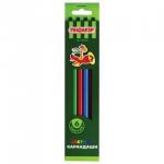 Карандаши цветные ПИФАГОР ЖИРАФ, 6 цветов, пластиковые, классические заточенные, 181249