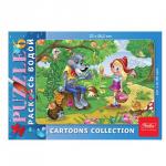 Пазл раскрась водой 6 элементов, А5, Красная шапочка, 165*230мм, 6ПЗ5_10709(U240687)