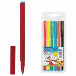 Фломастеры CENTROPEN, СУПЕРСМЫВАЕМЫЕ,  6 цв., вентилир.колпачок, пластик.упаковка, европодвес,7770/06