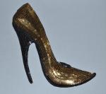 Аппликация туфелька,16 см