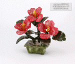 59046- 5 Бонсай 3 малых цветка YF-135 (в распакованном виде 170*130 мм, размер коробки 100*80*135 мм)