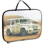 Папка с ручками А4 ArtSpace Внедорожник, ткань-нейлон, 20 мм, ПСР_17722