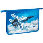 Папка для тетрадей 2 отделения, А4, ArtSpace Военные самолеты, пластик, на молнии, ПТ-83-2_15555