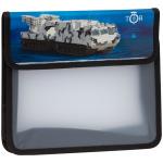 Папка для тетрадей 2 отделения, А5, ArtSpace Военная техника, пластик, на липучке, ПТ-95_16515