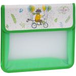 Папка для тетрадей 2 отделения, А5, ArtSpace Детские персонажи, пластик, на липучке, ПТ-95_15603