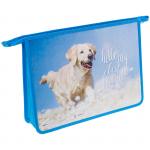 Папка для труда 2 отделения, А4, ArtSpace Домашние питомцы, пластик, на молнии, ПТ-Р115_10874