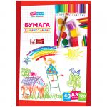 Папка для рисования А3, ArtSpace, 40л., 120г/м2, Пр40А3_15795