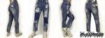 Джинсы женские "БойФренды" 8901