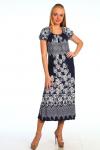 - Платье София длинное из вискозы (М-171вд)