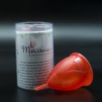 Менструальная чаша прозрачная (Размер L)