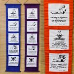 Пано KNS33-9228 c кармашками 26x110 см. , хлопок. Усиление энергии ЦИ в помещении