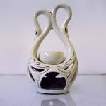 Аромалампа NDV063 Два лебедя керамика 19x10 см.