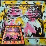 Покрывало SEI-2186-DB Double хлопок Эльфы и грибочки 240x210 см.