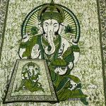 Покрывало SEI-7644 Ганеш Батик, хлопок, двойное, 210x240 см.