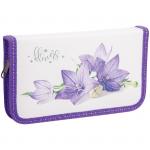 Пенал 1 отделение, 190*115 ArtSpace Цветы, ламинация, конгрев, блестки, 61П25_ПК3_15756