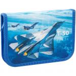 Пенал 1 отделение, 190*130 ArtSpace Военные самолеты, ткань, ПК4-20_16299