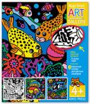 Серия: АРТ Галерея. АРТ. Набор бархатных раскрасок. В синем море. 3 основы