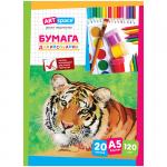 Папка для рисования А5, ArtSpace, 20л., 120г/м2, Пр20А5_11079