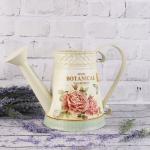 Кашпо-Лейка "Сад Роз", кремовый, 15х12,5 см