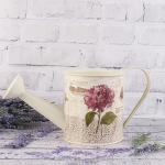 Кашпо-Лейка "Гиацинт",  кремовый, 12 х11 см