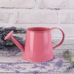 Кашпо-Лейка "Уют", розовый, 8,5х8 см