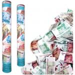 Хлопушка пневматическая Поиск "Рублевый бум" 38см, в металлической тубе, 4690296022426