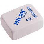 Ластик Milan "403", прямоугольный, синтетический каучук, 68*51*28 мм, CMM403