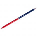 Карандаш двухцветный Milan, синий-красный, 0702312