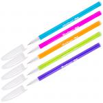 Ручка шариковая Berlingo Slick синяя, 0,7 мм, игольчатый стержень, корпус ассорти, CBp_07772