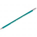 Карандаш ч/г Bic Evolution Lines HB, с ластиком, заточен., 896034