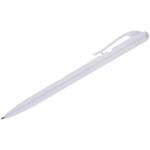 Ручка шариковая автоматическая OfficeSpace "Logo" синяя, 0,7 мм, белый корпус, под логотип, BPRWH106_1302