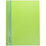 Папка-скоросшиватель пластик. Berlingo, А4, 180 мкм, салатовая с прозр. верхом, ASp_04119