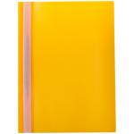 Папка-скоросшиватель пластик. OfficeSpace, А4, 160 мкм, желтая с прозр. верхом, Fms16-2_715