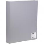 Папка с 80 вкладышами OfficeSpace, 53 мм, 800 мкм, серая, F80L4_297