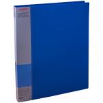 Папка на 4-х кольцах Berlingo Standard, 25 мм, 700 мкм, синяя, ABp_42102