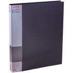 Папка на 4-х кольцах Berlingo Standard, 25 мм, 700 мкм, черная, ABp_42101